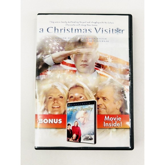 A Christmas Visitor with Bonus Movie: Angel in the Family - DVD - Picture 1 of 4